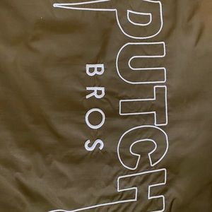 Dutch Bros Green Bomber Jacket